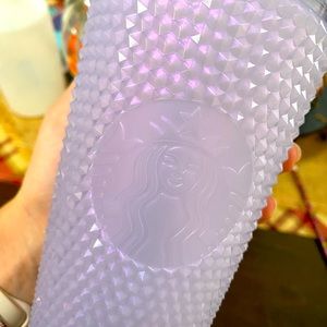 Icy Blue Studded Starbucks Grande Tumbler